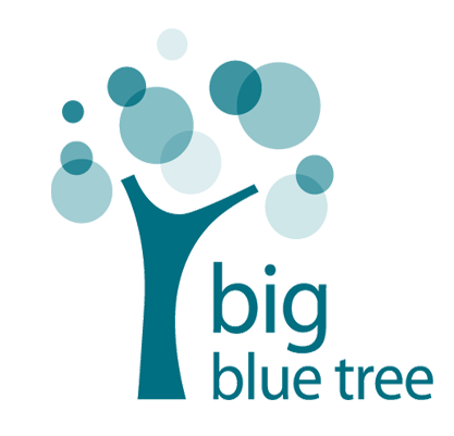 Big Blue Tree